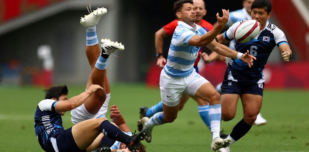 Los Pumas aplastaron a Corea y avanzaron a los cuartos de final