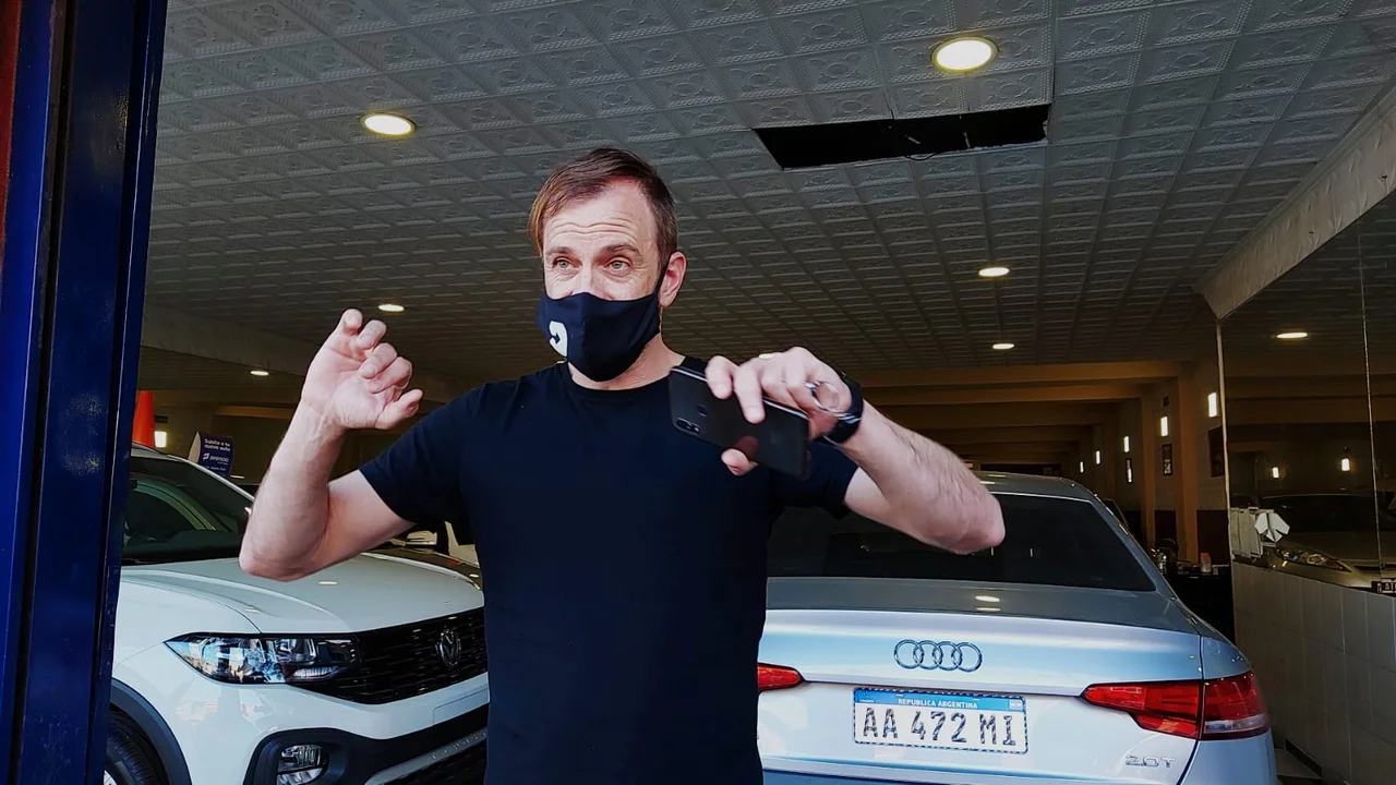 Cristian quedó sorprendido por el robo: "En 30 años no nos había pasado nada".