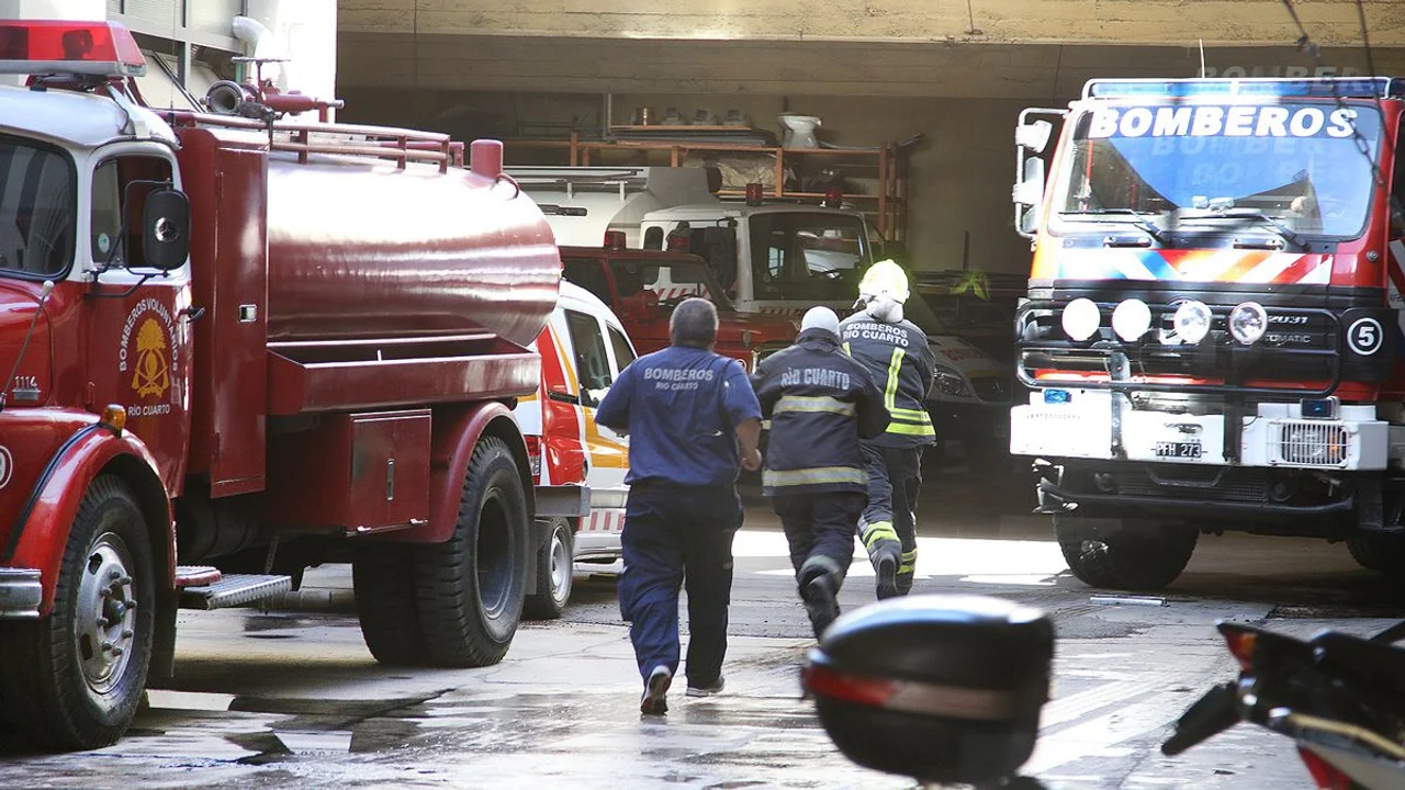 Incendio fatal en una vivienda de la zona rural de Río Cuarto. Foto: El Puntal