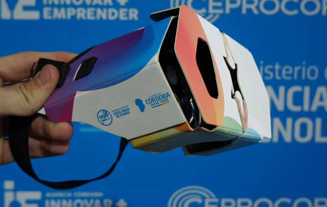 Córdoba: utilizan realidad virtual para dejar de fumar de manera gratuita / Imagen: Prensa Secretaría de Adicciones de Córdoba