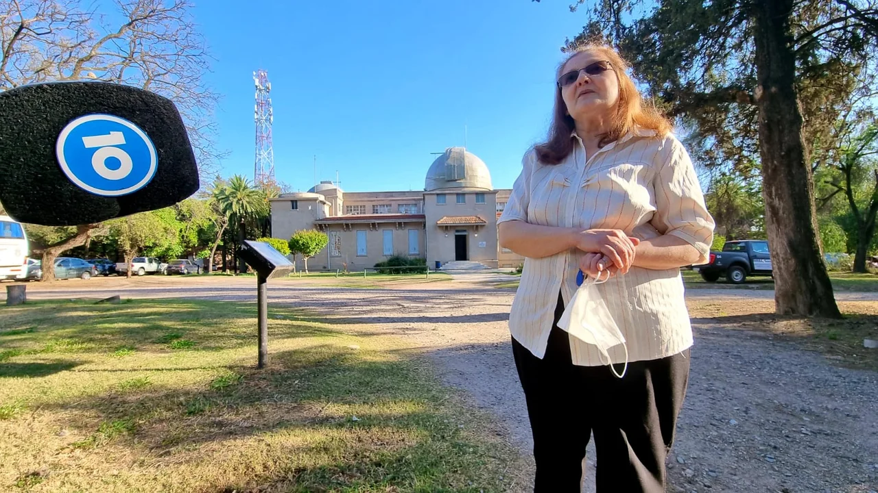 Mercedes Gómez, astrónoma. Primera mujer en dirigir el OAC. Foto: Roberto "Cany" Figueroa (Multimedio SRT).