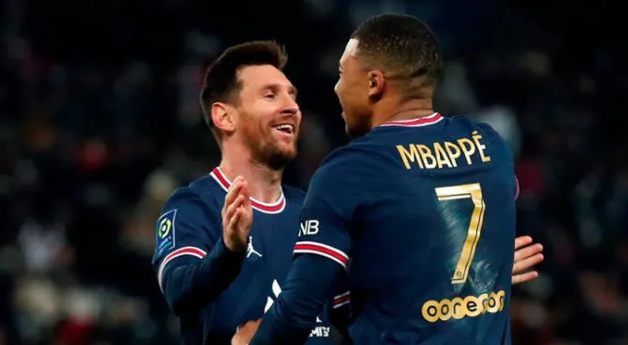 PSG, con Messi y un doblete de Mbappé, venció a Mónaco