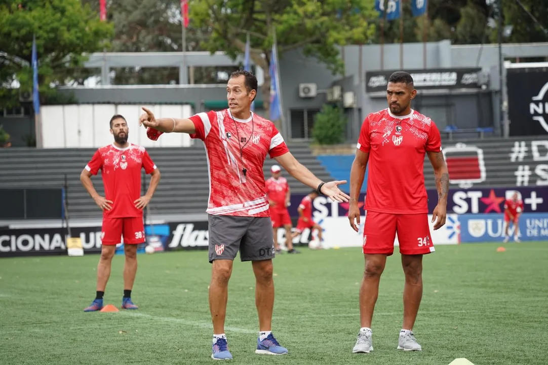 Entrenamiento en Montevideo. Foto prensa Iacc. 