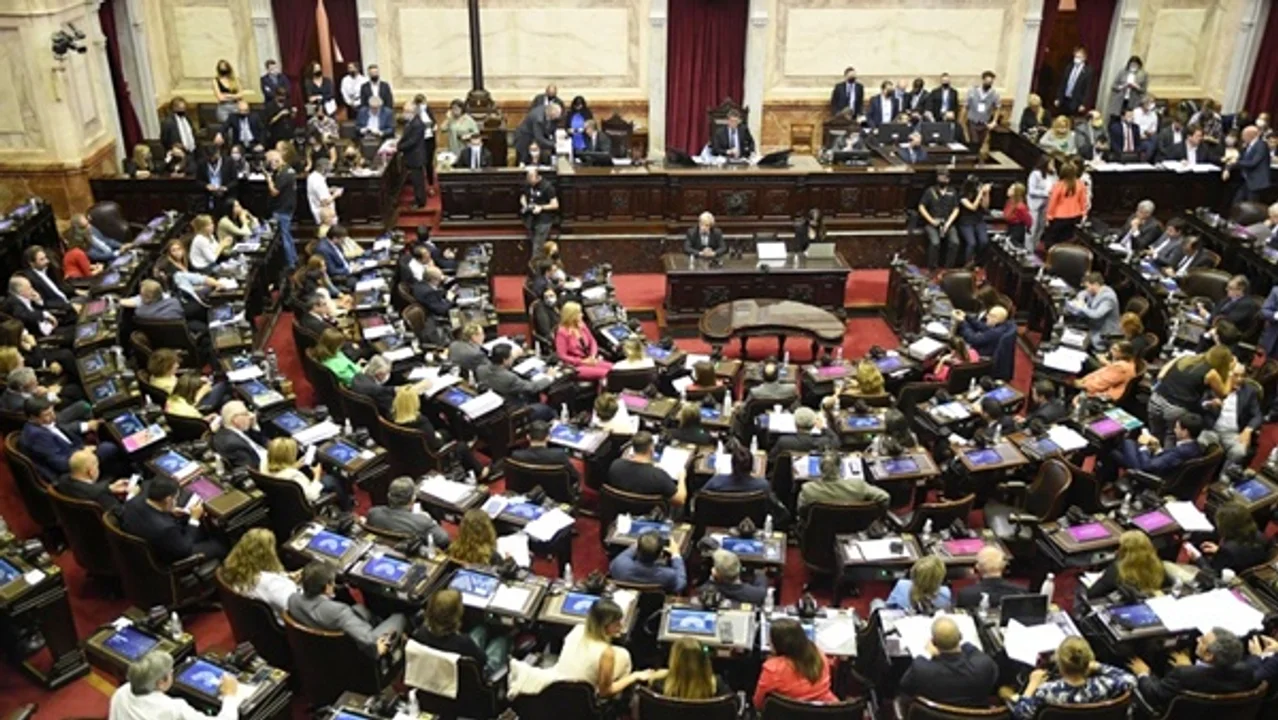 El Congreso debate el proyecto de renegociación de la deuda con el Fondo. Imagen: Raúl Ferrari.