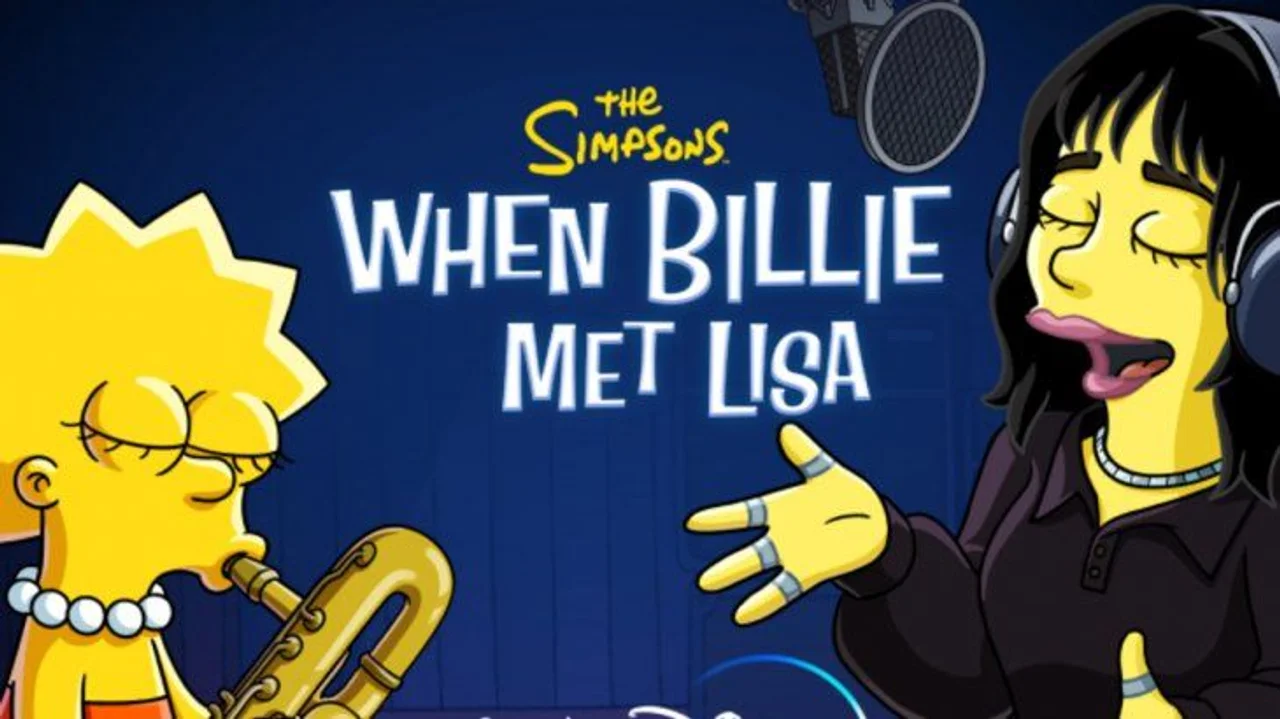 Billie Eilish tuvo su aparición en Los Simpsons.