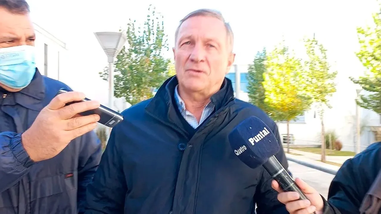 El testigo Oscar Bonetto fue el primero en declarar en la nueva audiencia por el crimen de Nora Dalmasso. Foto Puntal.
