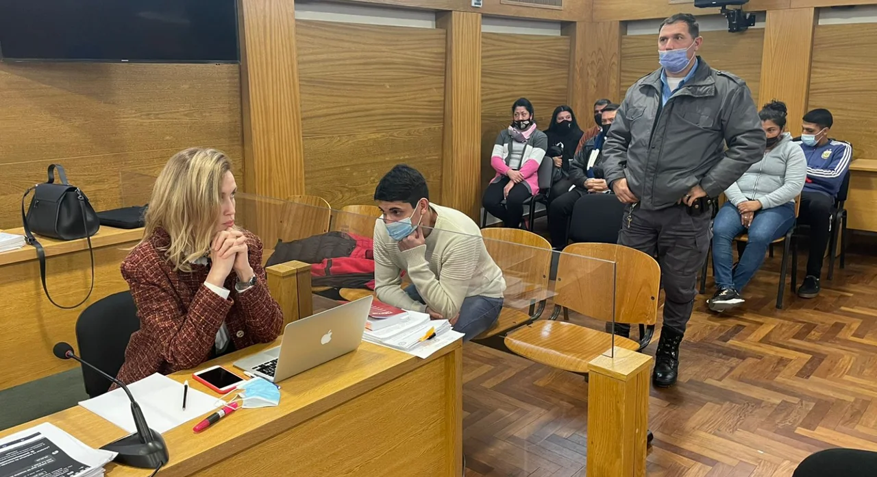 Larrubia López, en juicio. Foto: Jorge Vasalo.