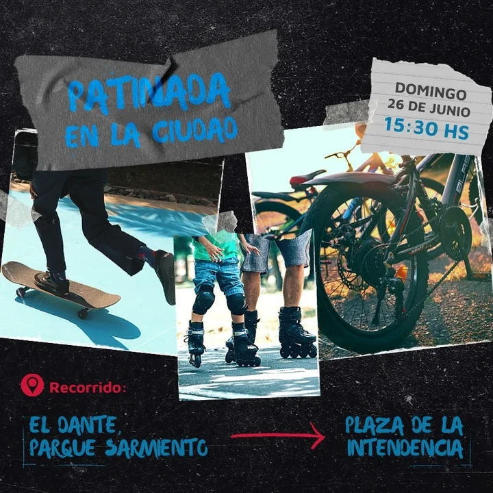 Patinada por la Ciudad de Córdoba