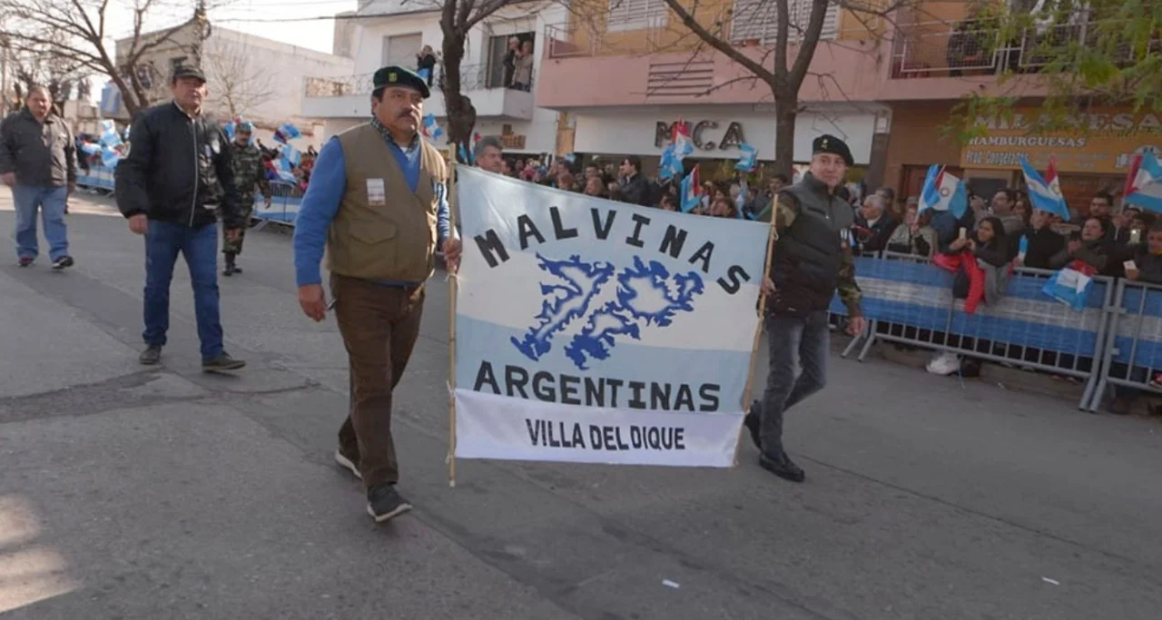 Desfilarán veteranos de Malvinas. Foto: prensa gob de Córdoba