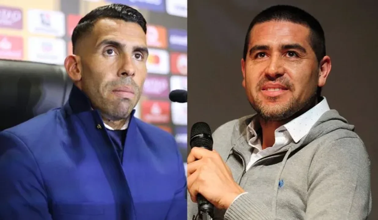 Riquelme-Tévez