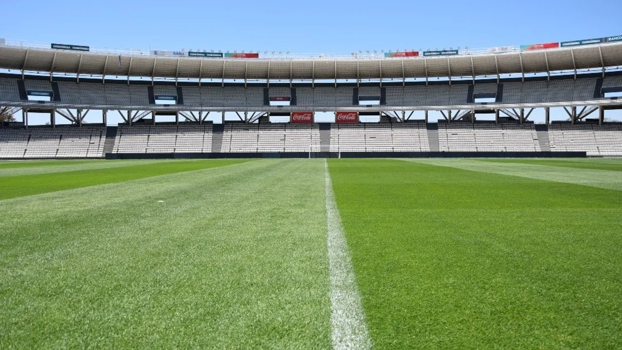 El estadio Mario Kempes tendrá nuevo sistema de drenaje