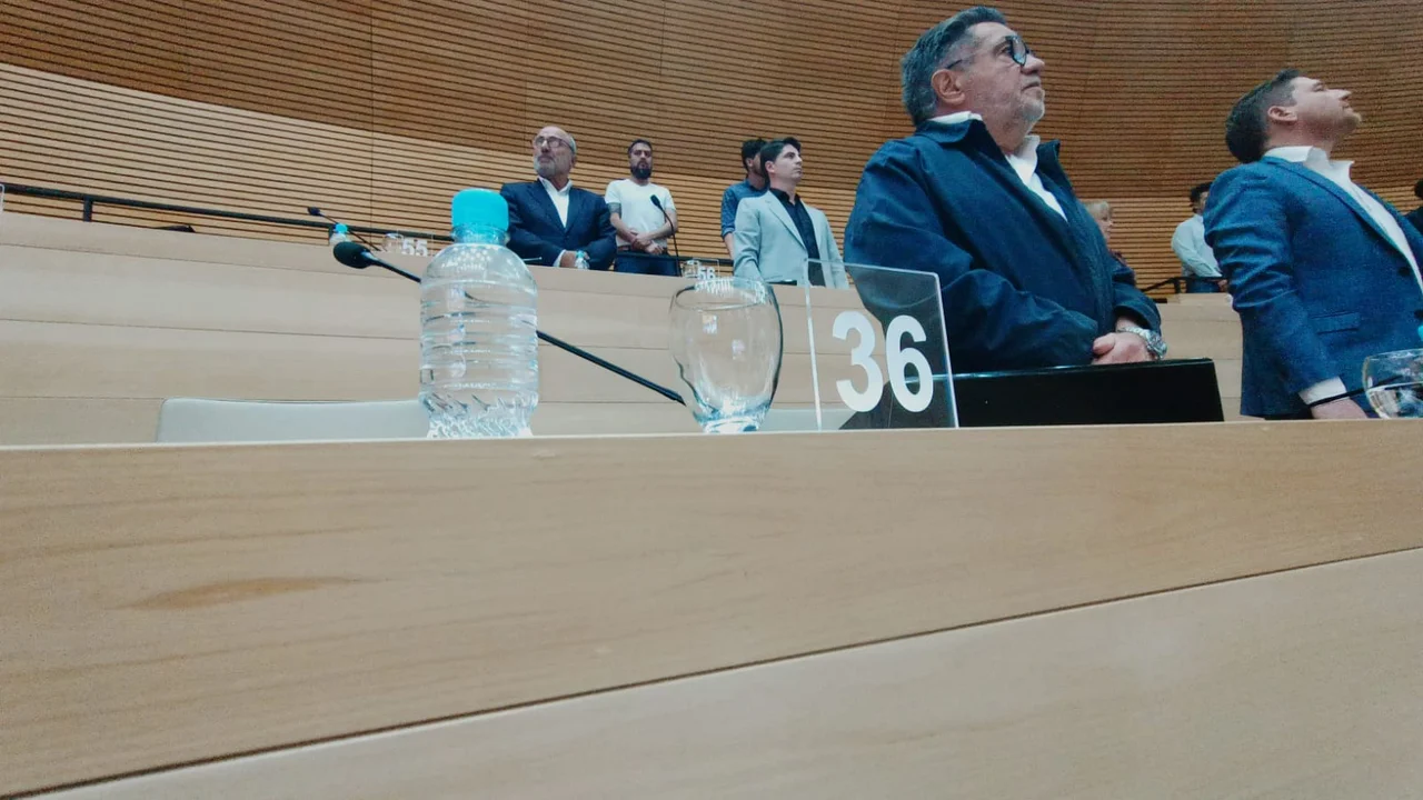 La banca número 36 es la que ocupa de manera habitual Oscar González. Imagen: Darío Almagro.