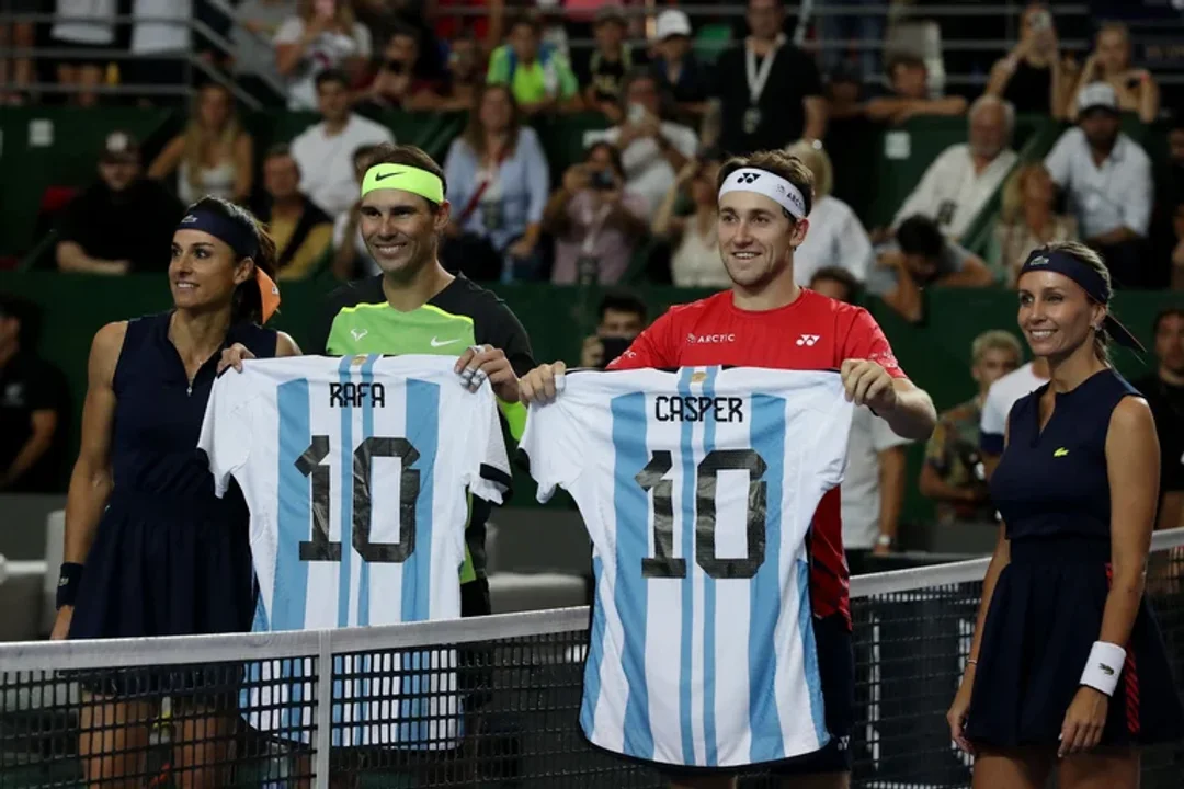 "Rafa" Nadal deleitó a sus fans argentinos con una exhibición de alto nivel