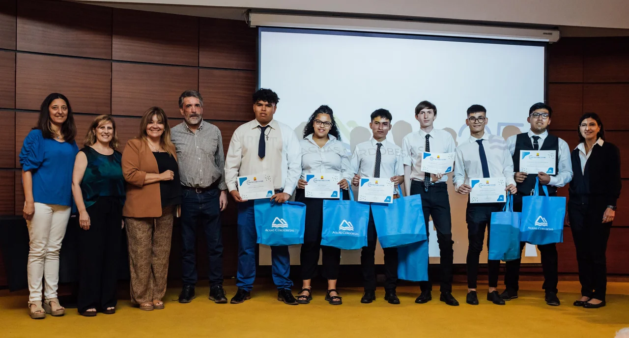 Participaron jóvenes de la ciudad de Córdoba. Foto: Aguas Cordobesas.