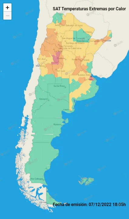 Alerta naranja en Córdoba con más de 40 grados ¿llegan las tormentas?