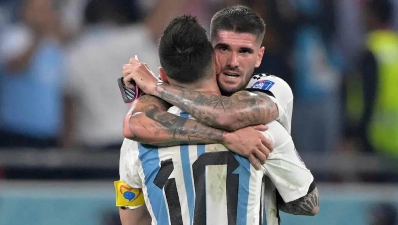 De Paul entregó todo ante Francia.