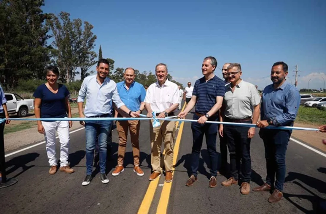 Schiaretti inauguró un tramo de 10 kilómetros en Río Tercero. Imagen: Gobierno de Córdoba.