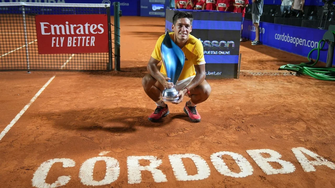 Sebastián Báez, Campeón de la quinta edición del Córdoba Open
