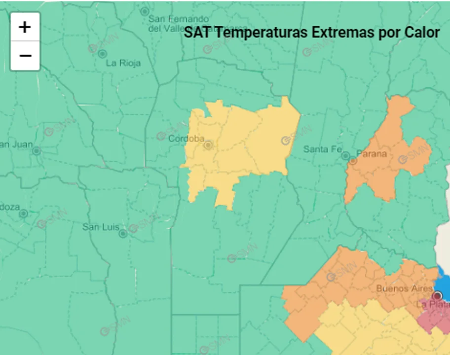 Tras las lluvias, qué dice el pronóstico extendido para Córdoba