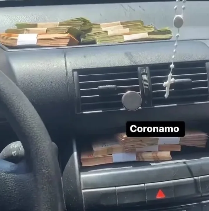 Posteo del policía detenido.