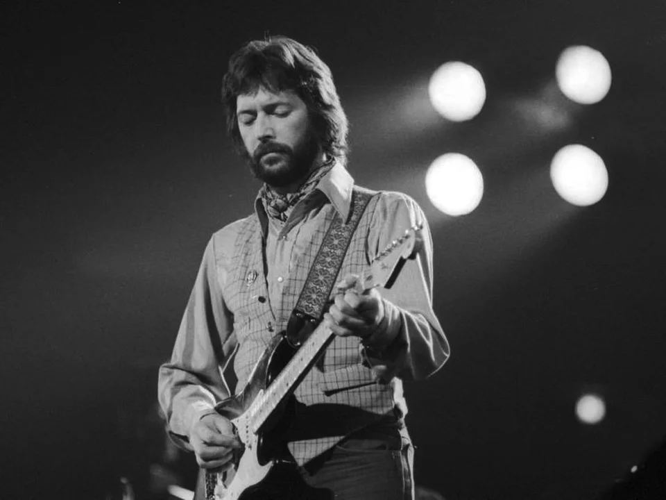 Eric Clapton en los 70. Foto: redes