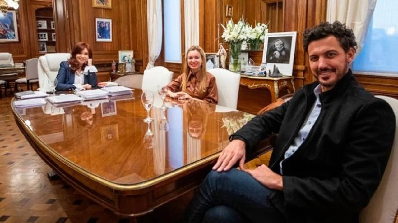 Federico Alessandri y Gabriela Estévez serán los candidatos a gobernador y vice del Frente de Todos en Córdoba. Foto: Twitter