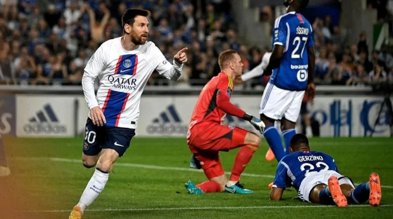 Messi le dio con su gol otro campeonato al PSG