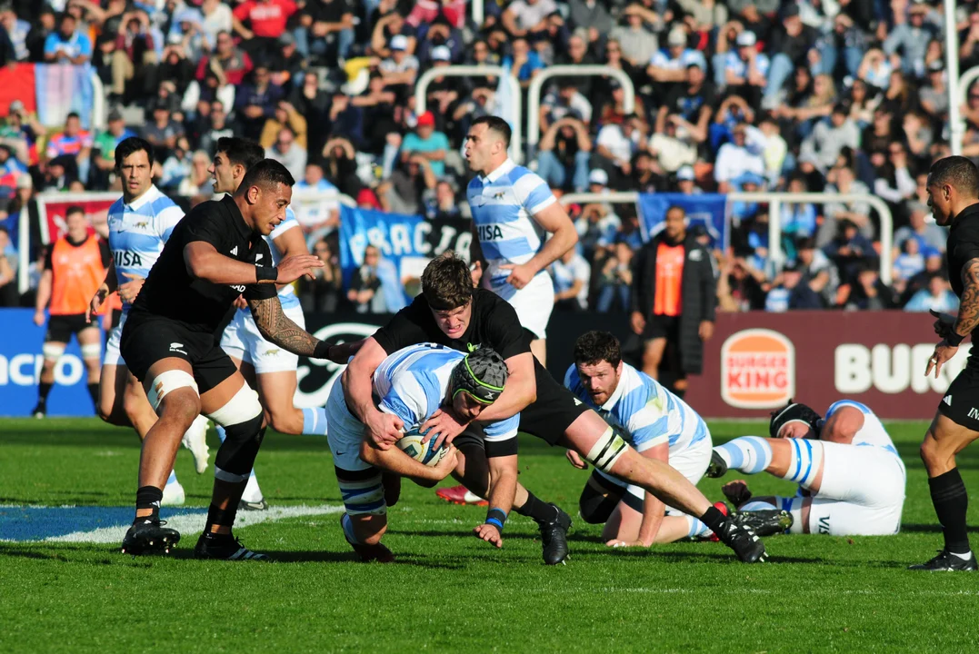 Los Pumas juegan con los All Blacks en Mendoza por la primera fecha del Championship (TELAM)