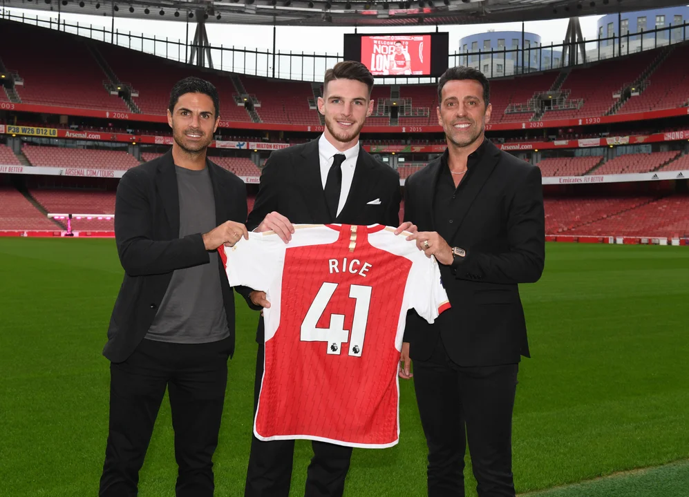 Declan Rice pasó a Arsenal por una cifra récord