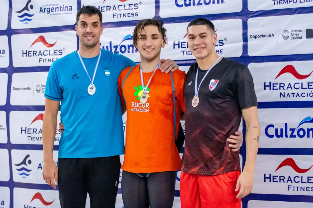 Resumen de la 2a. jornada de natación en CABA