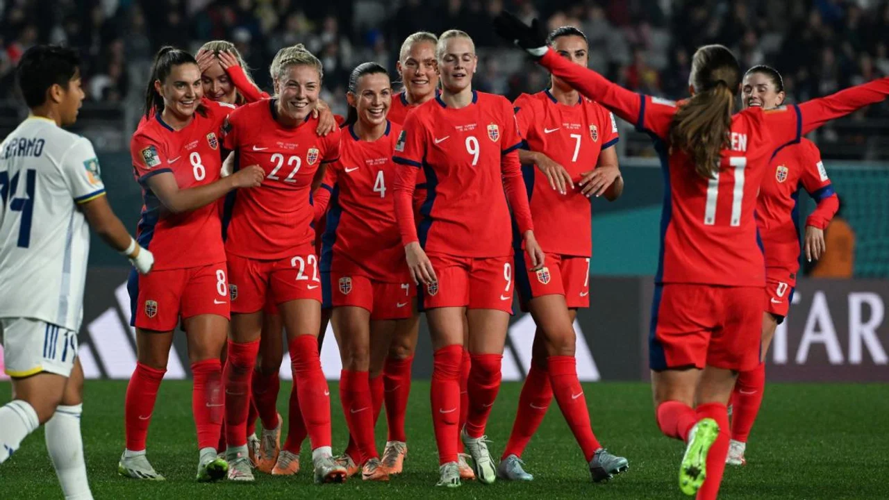 Noruega consiguió la máxima goleada del torneo