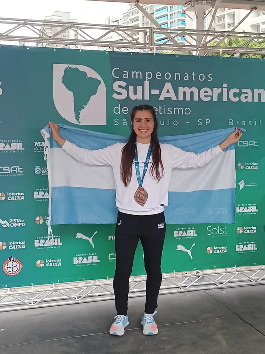 Campeonato Sudamericano: Clara Baiocchi fue bronce en los 3.000 con obstáculos