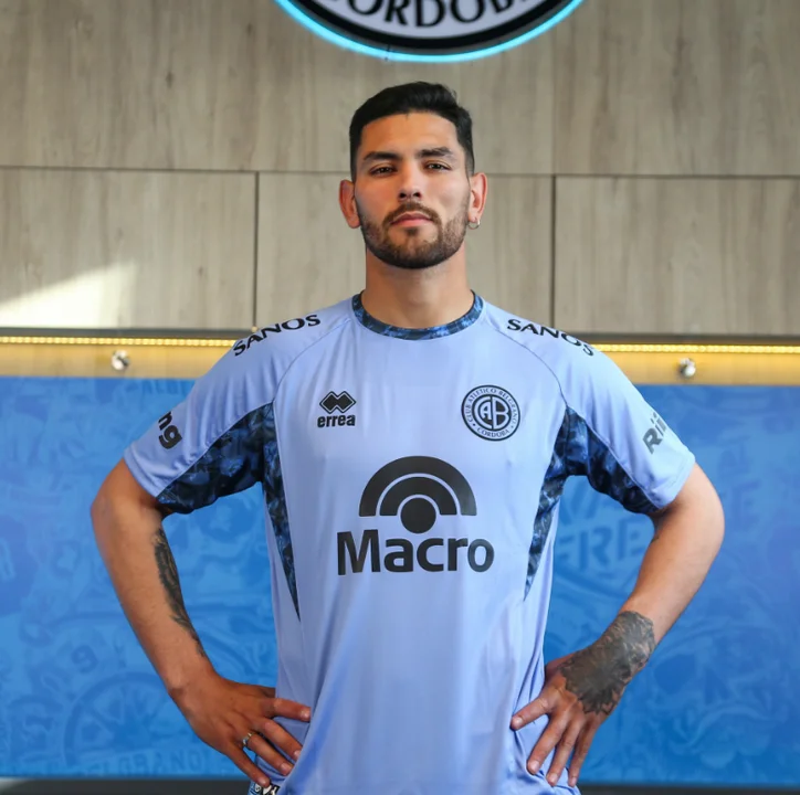 Lucas Passerini fue presentado oficialmente por Belgrano