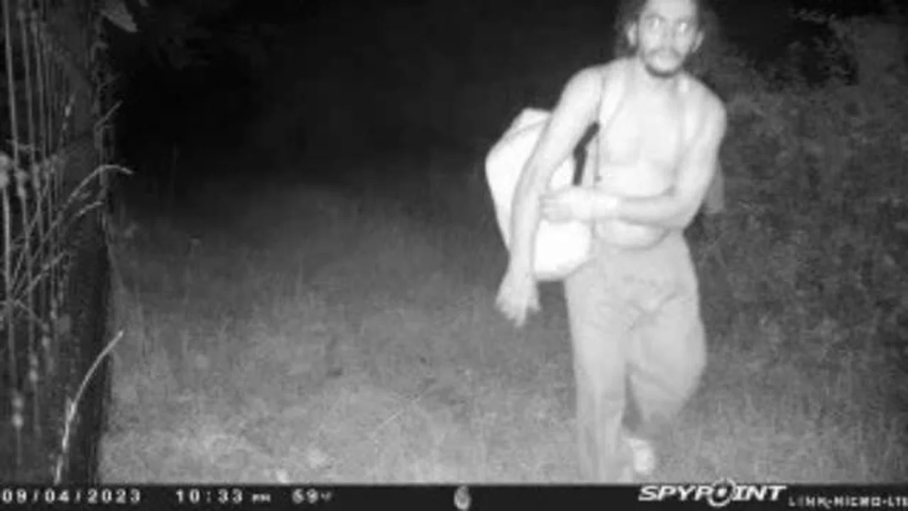 Cavalcante fue filmado por cámaras de seguridad.