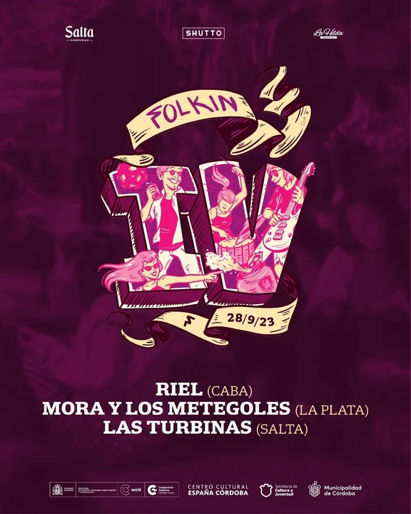 Llega el Folkin Fest IV a Córdoba