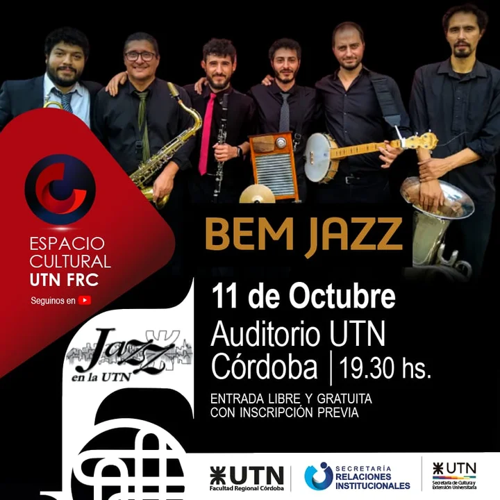Bem Jazz en el Ciclo "Jazz en la UTN"
