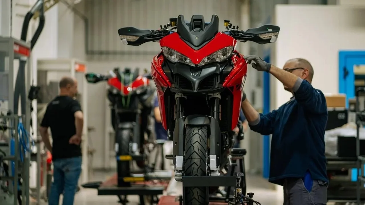 Así produce Ducati la Multistrada V2 “Cordobesa”