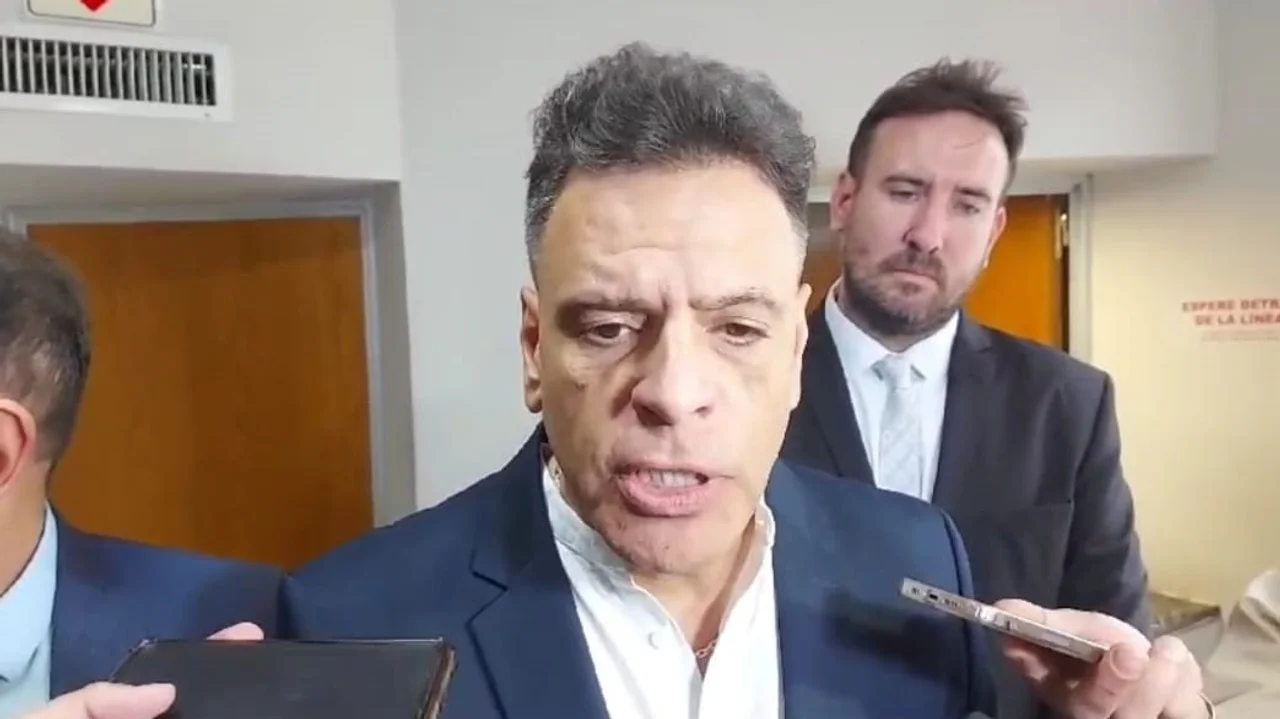Mosquera en tribunales. Captura de video de Jorge Vasalo.