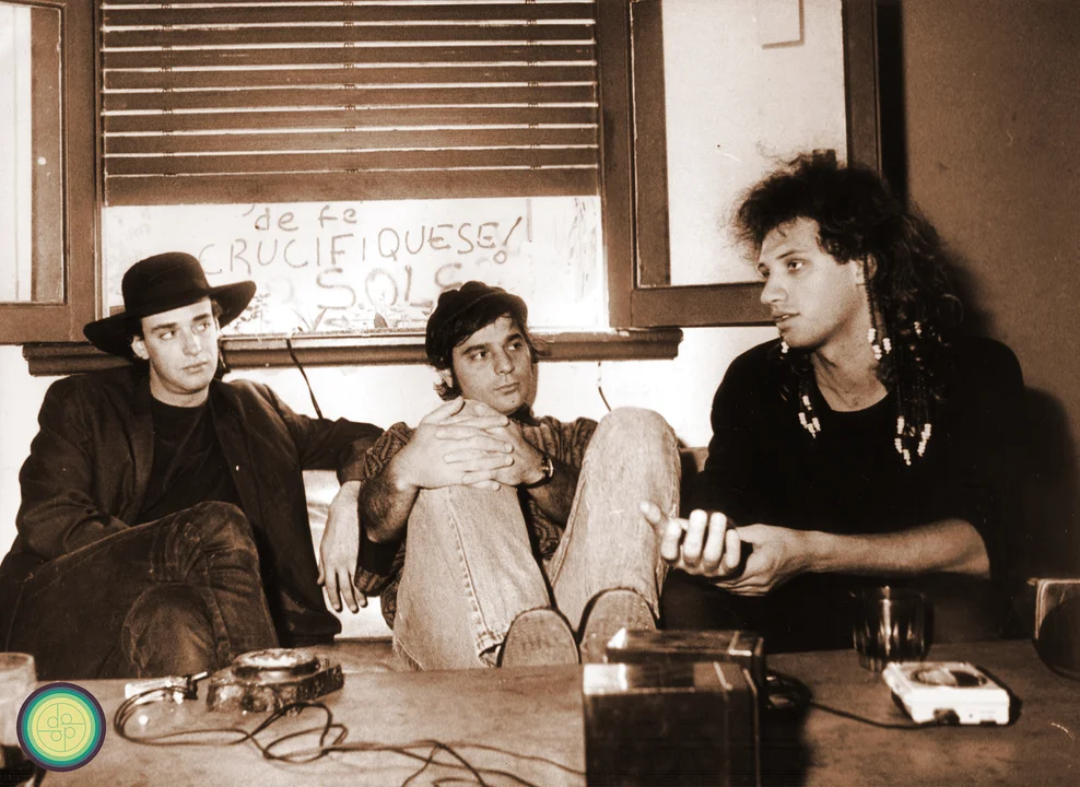 Soda Stereo. Foto: Archivo Víctor Pintos