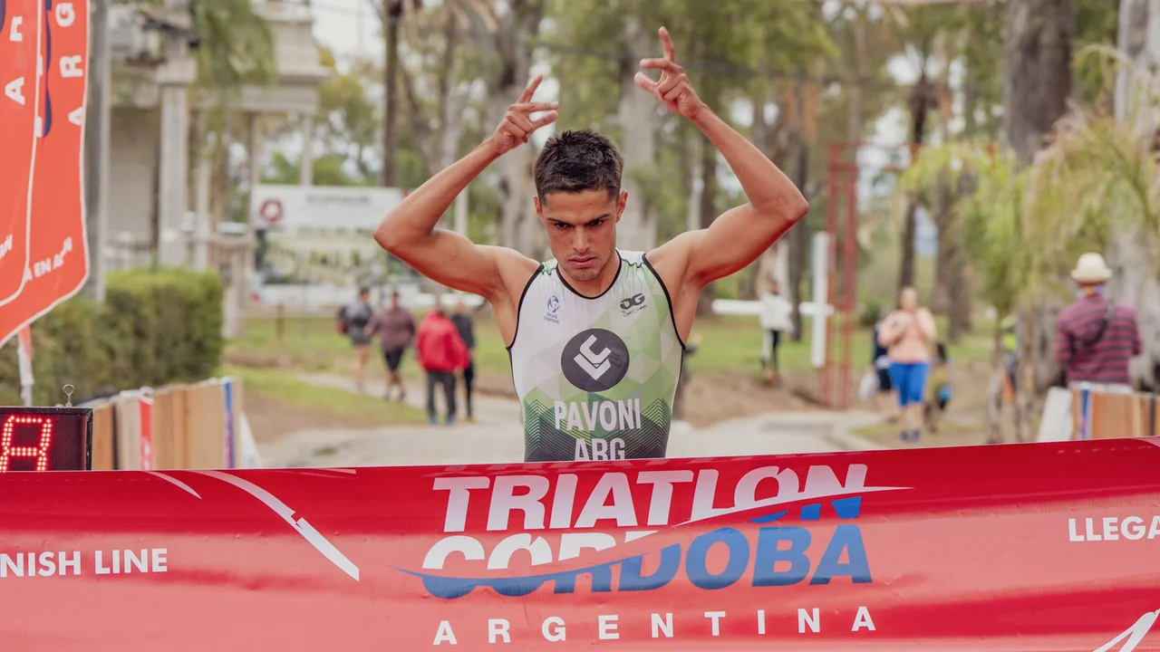 Inició la temporada de Triatlon con la primera fecha disputada en Almafuerte