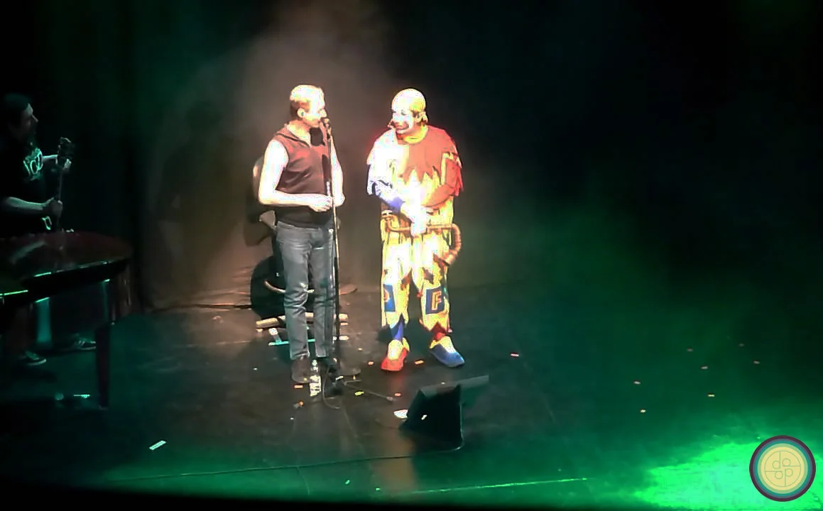 Pedro Aznar y Piñón Fijo en el Gran Rex. Foto: Redes