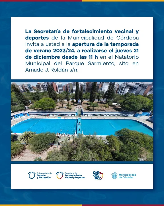 Apertura de la temporada de verano 2023/24