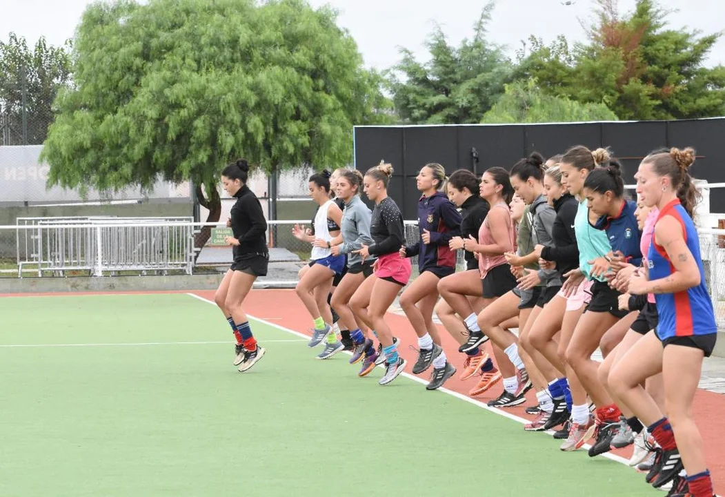 El entrenador Juan Martín López en Córdoba