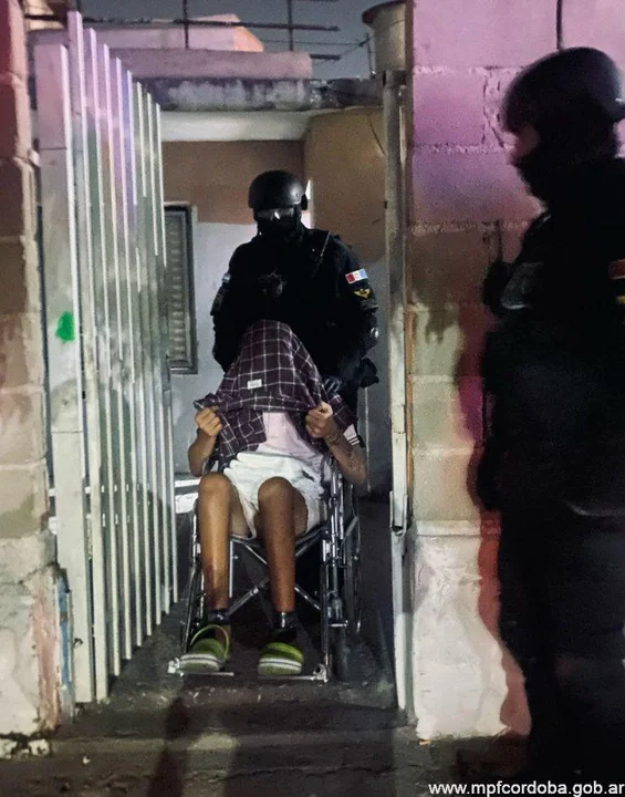 Córdoba: dividieron un terreno en dos para vender cocaína y marihuana por separado. Fotografía: MPF Córdoba.