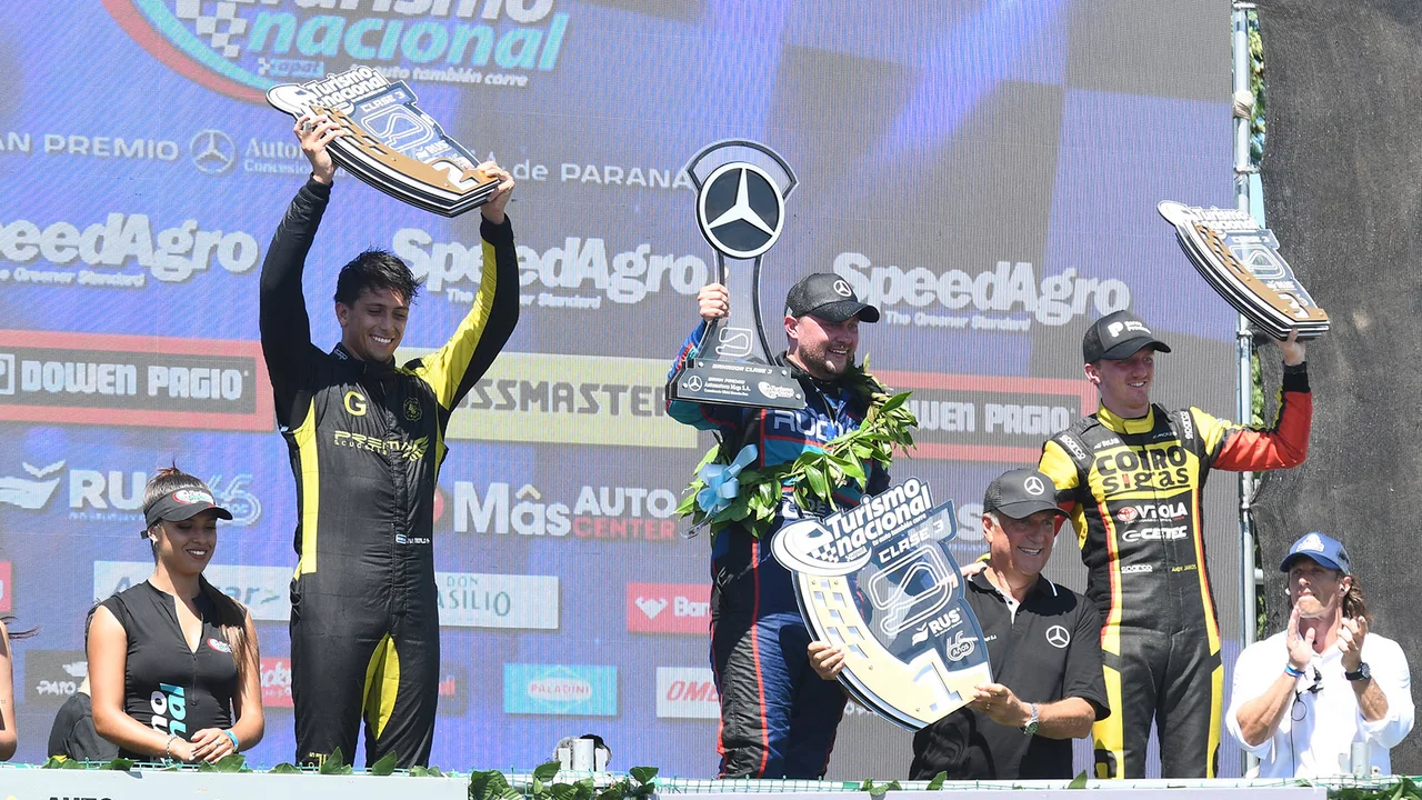 Joel Gassmann completó un dominio contundente en la C3