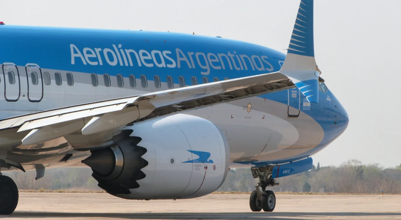 Aerolíneas Argentinas no necesita subsidios y mejora su performance. Fotografía: aviacionline.com