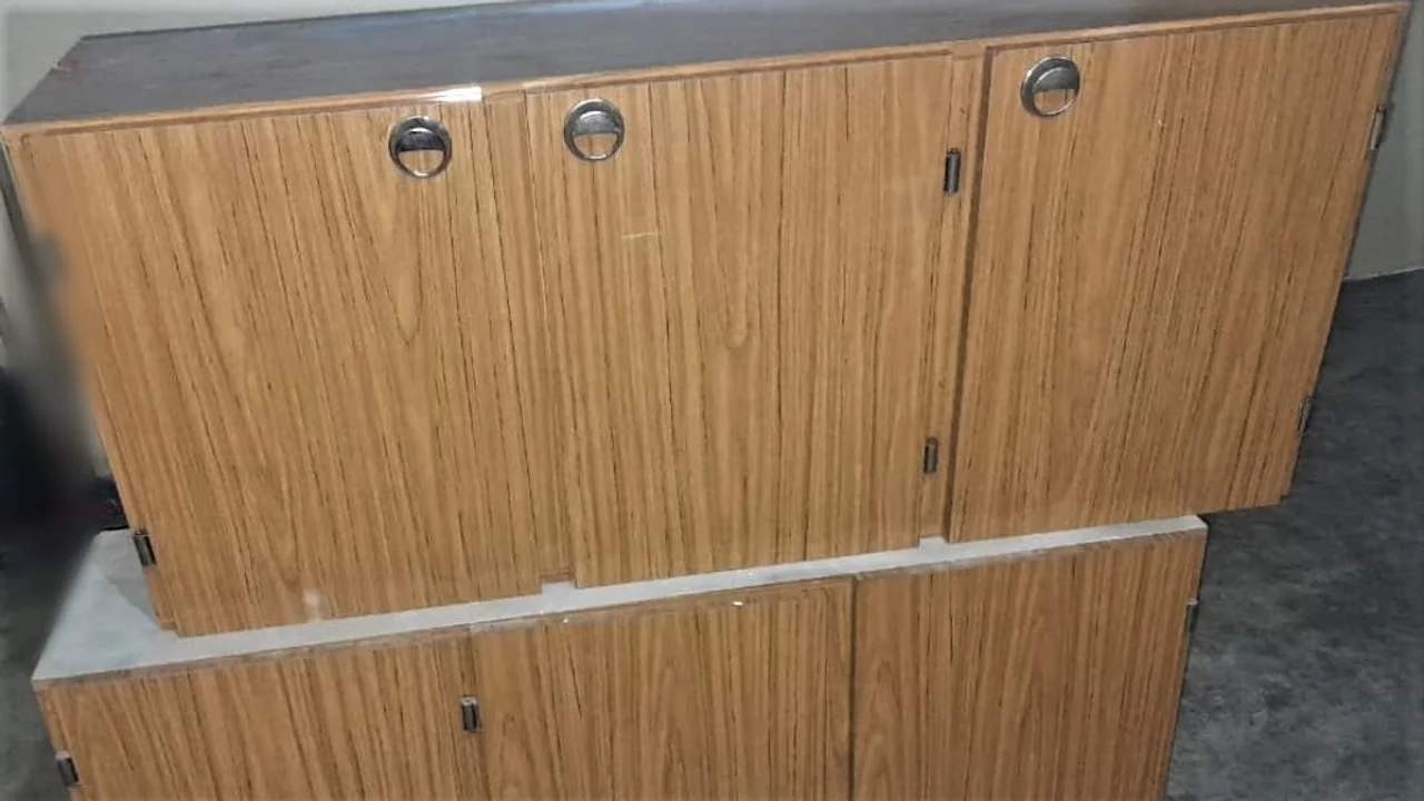 Los muebles que recuperó la Policía. Foto: Prensa Policía
