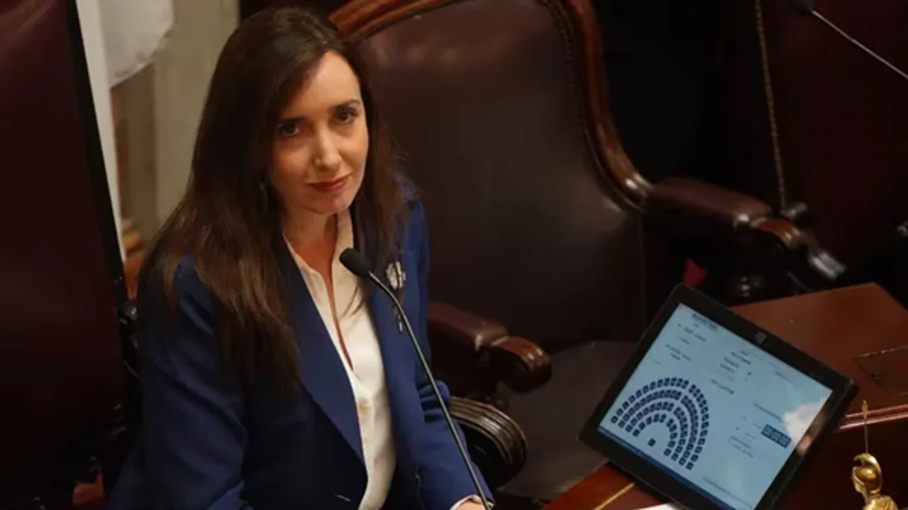 Villarruel se desligó del aumento que se otorgaron los senadores. Imagen: TN.