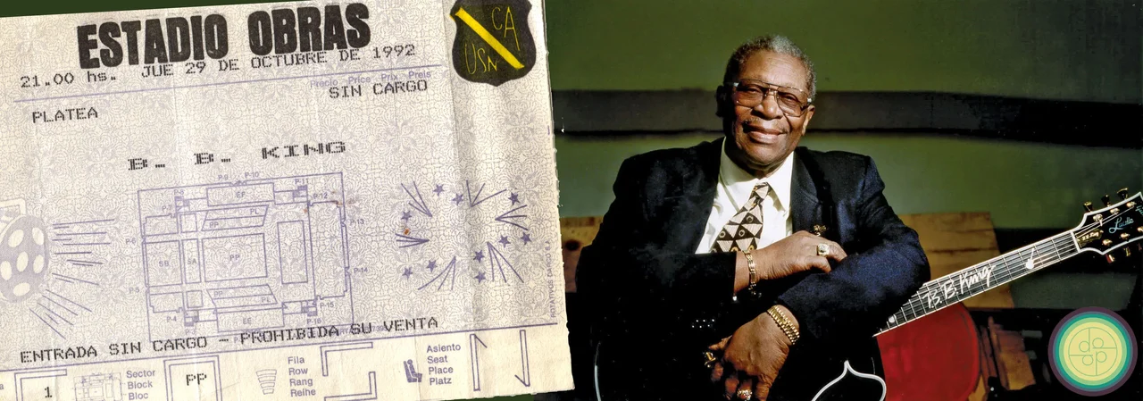 B. B. King, rey en serio