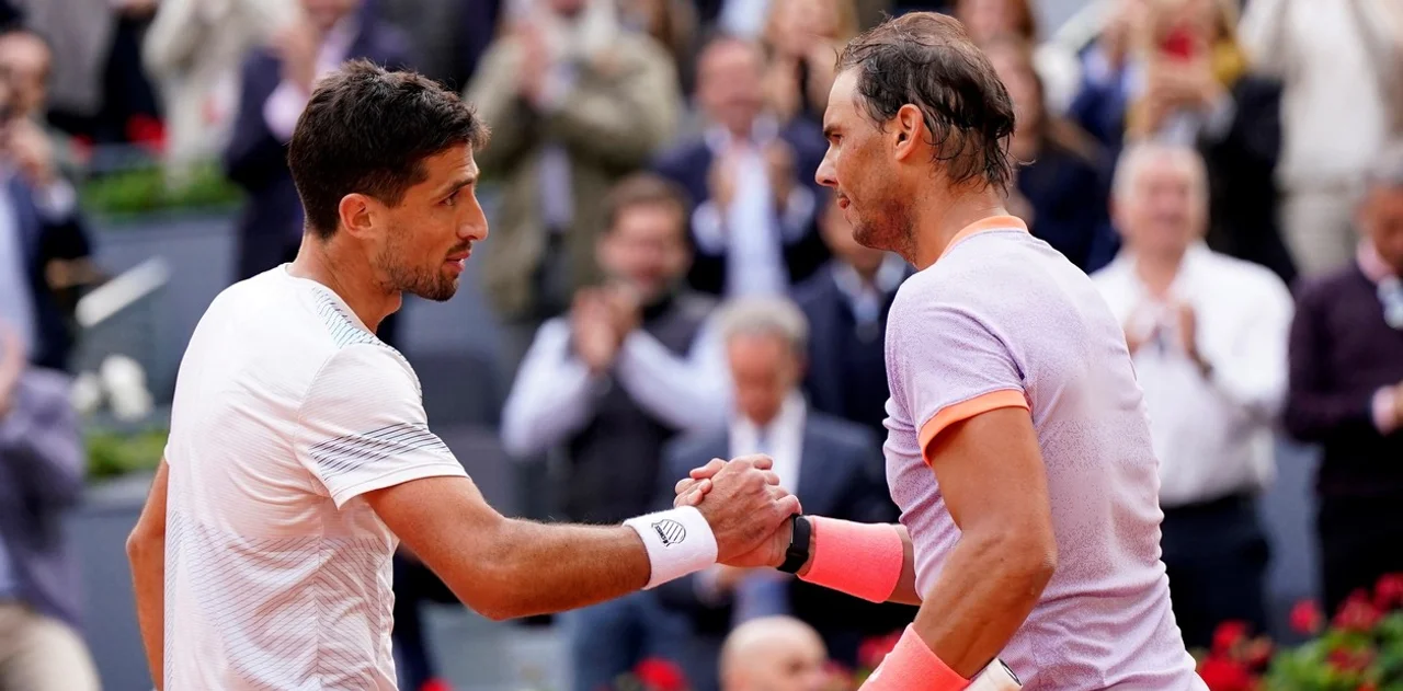 Pedro Cachin jugó un partidazo pero no pudo con Nadal en Madrid